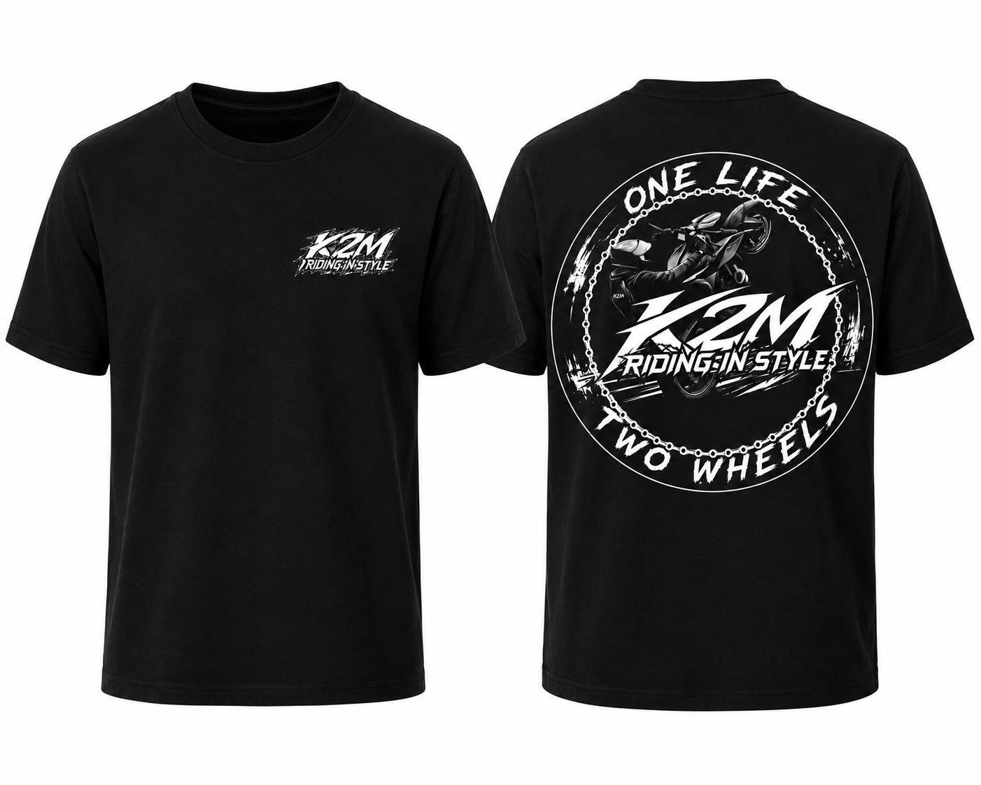 T-shirt K2M BLACK